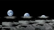 Puesta de Tierra en la Luna