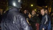 Cuatro detenidos, 22 identificados y varios heridos en una manifestación antifascista en Granada