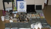 Cae una red que pretendía abrir una línea de envío regular de droga de Panamá a España