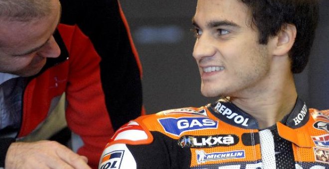 Pedrosa y Hayden se despiden mejorando los registros de MotoGP en Jerez