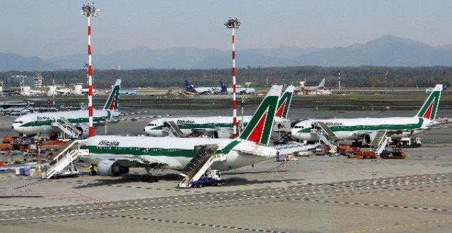 La huelga de los controladores italianos provoca la cancelación de 18 vuelos entre Barajas e Italia