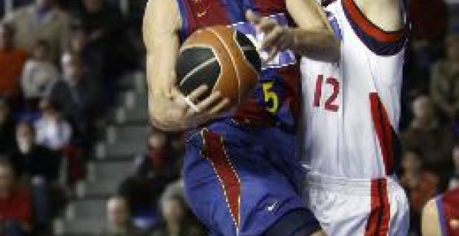 89-85. El AXA Barcelona retorna al coliderato superando en la prórroga al Tau