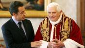 Benedicto XVI y Sarkozy analizaron el futuro de Europa y el papel de las religiones en el mundo