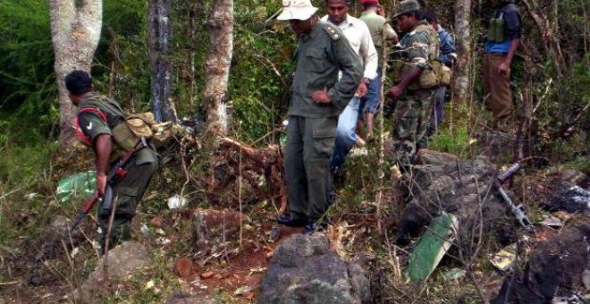 El Ejército ceilanés mata a 11 rebeldes y hunde cuatro de sus botes, dice Defensa