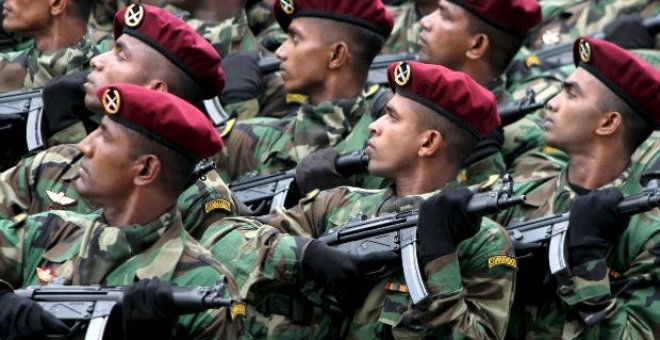 Al menos 20 guerrilleros tamiles muertos en una ofensiva del Ejército ceilanés