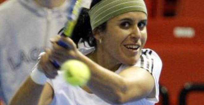 Anabel Medina cayó en segunda ronda del torneo de Auckland ante la estadounidense Davenport