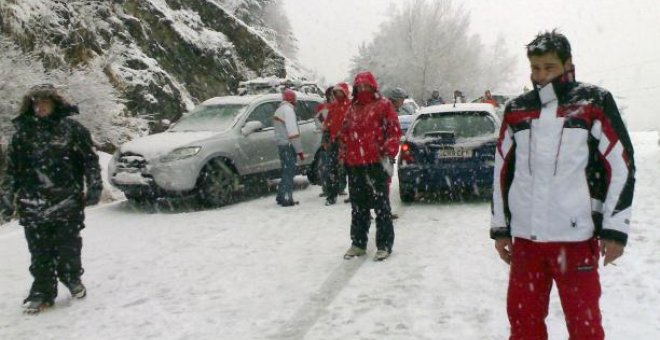 Disminuyen las lluvias en gran parte de España y la cota de nieve se mantiene en los 1.000 m.