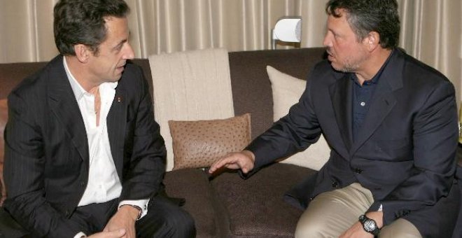 Sarkozy inicia una visita a Jordania, donde se entrevistará con Abdalá II
