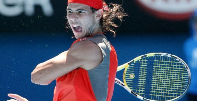 Rafael Nadal vence al francés Gilles Simon y accede a los octavos de final del Abierto de Australia