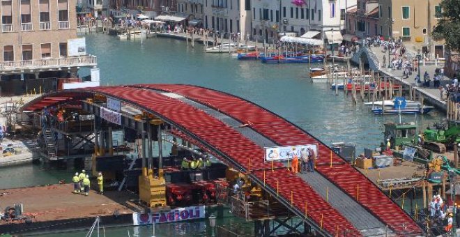Santiago Calatrava, condenado a pagar 78.000 euros por su puente en Venecia