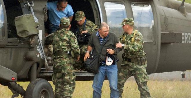 El Ejército colombiano rescata a dos secuestrados en poder de las FARC
