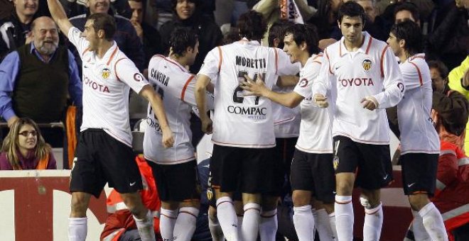 El Valencia hizo valer el 1-0 de la ida en casa en la mitad de las ocasiones