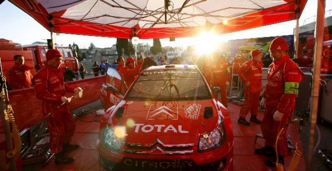 Sordo se lo pone difícil a Loeb desde el principio