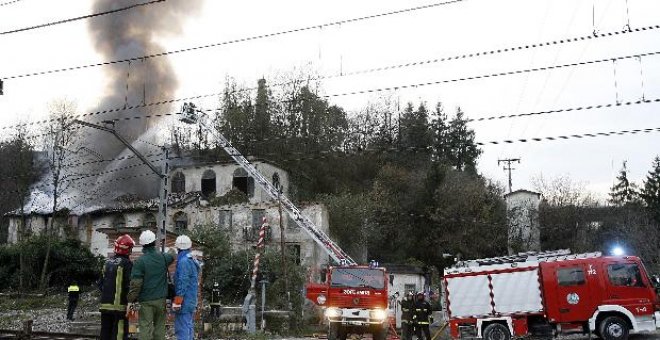 Un hombre fallecido y varios heridos en un incendio en Guipúzcoa