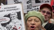 Miles de partidarios de Yanukóvich se manifiestan contra el ingreso en la OTAN