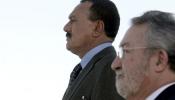 El Rey se reúne con Saleh, en la primera visita de un mandatario yemení a España