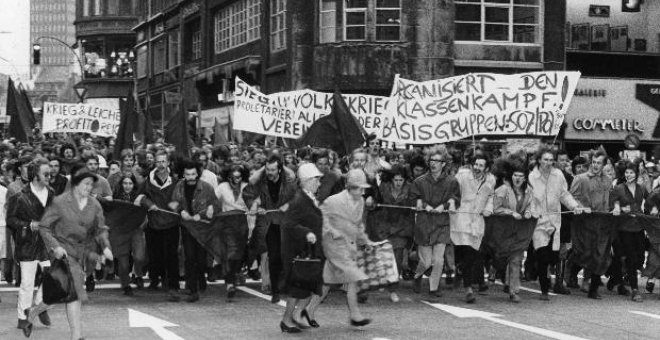 Una exposición recoge el testigo del movimiento estudiantil de 1968 en Berlín