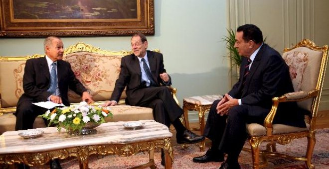 Hosni Mubarak y Javier Solana analizaron la situación en la franja de Gaza