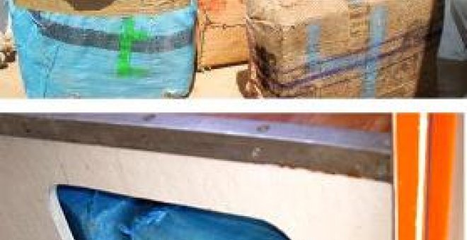 Incautados 3.550 kilos de hachís en una operación en la costa de Huelva con 8 detenidos