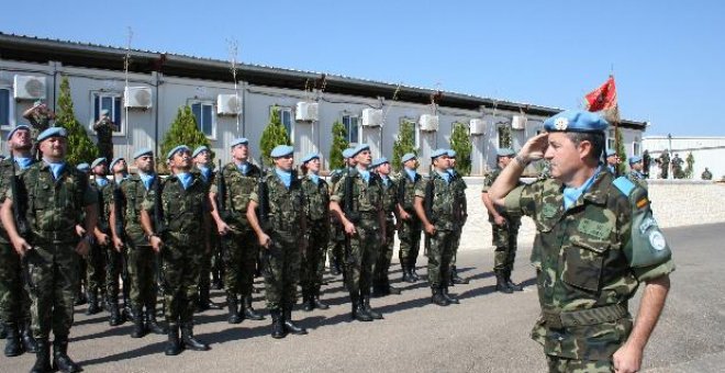 Los militares españoles desarrollaron en Líbano 142 proyectos de reconstrucción