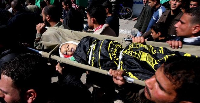Cuatro palestinos muertos y 13 heridos en la última operación israelí en Gaza