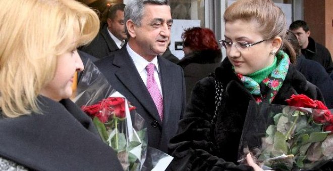 Sarkisián gana las presidenciales en Armenia, según un sondeo a boca de urna