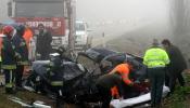 Quince personas mueren en las carreteras durante el fin de semana