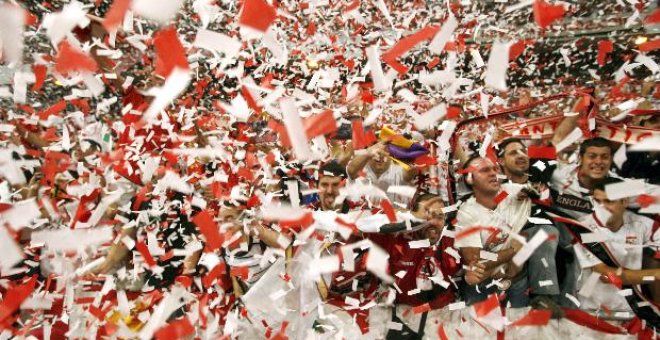 El Sevilla prepara un programa festivo para apoyar al equipo en los previos del choque ante el Fenerbahçe