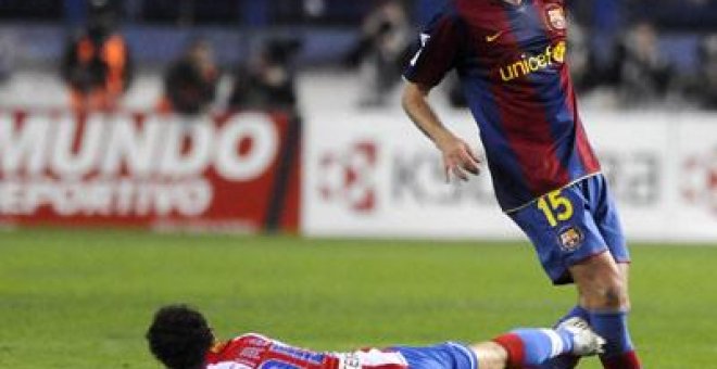 El Barça revive en el Calderón su peor pesadilla