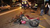 Fallece un joven en un accidente de moto en Benalmádena (Málaga)