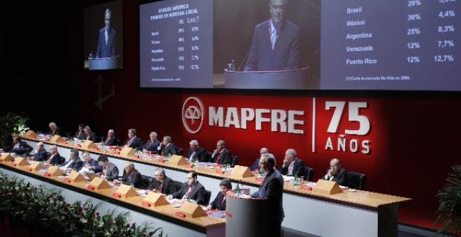 La Junta de Accionistas de Mapfre aprueba el dividendo de 0,13 euros de 2007