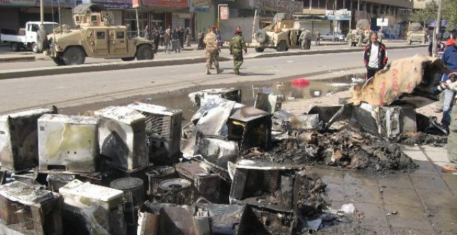 Tres soldados estadounidenses y su traductor mueren tras una explosión en Diyala