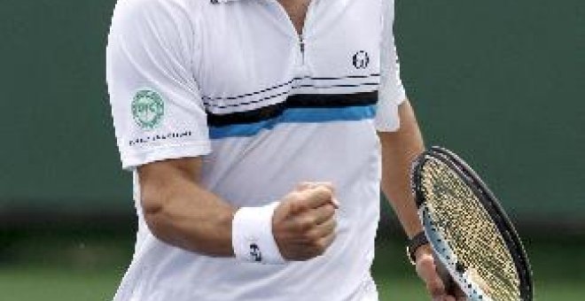 Ferrero, Robredo y Verdasco ganan en la jornada del sólido estreno de Federer en Indian Wells
