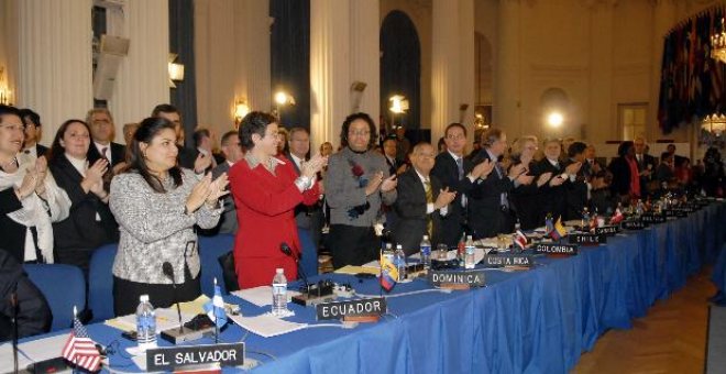 Ecuador y Colombia satisfechos con la resolución de la OEA