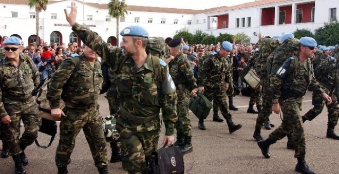 Llegan 158 militares a la Base Aérea de Talavera la Real