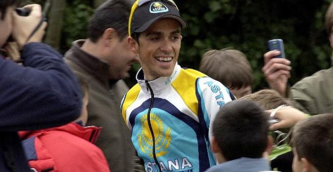 Alberto Contador está "seguro" de que su equipo no correrá el Tour de Francia