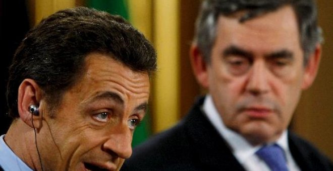 Sarkozy inicia una visita de Estado al Reino Unido