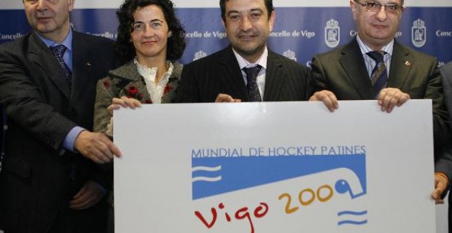 Vigo firma un convenio para organizar el Mundial de Hockey sobre Patines 2009