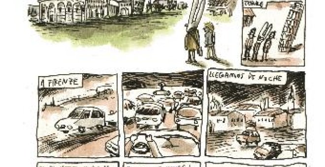 Liniers se disfraza de conejo para recorrer el mundo en su nuevo cómic