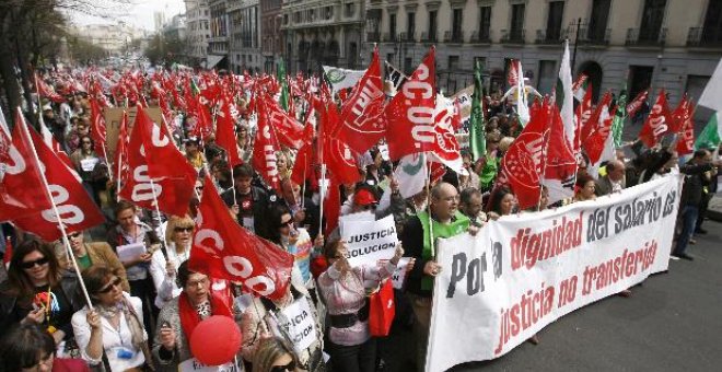 Justicia y sindicatos firman un documento para poner fin a la huelga indefinida