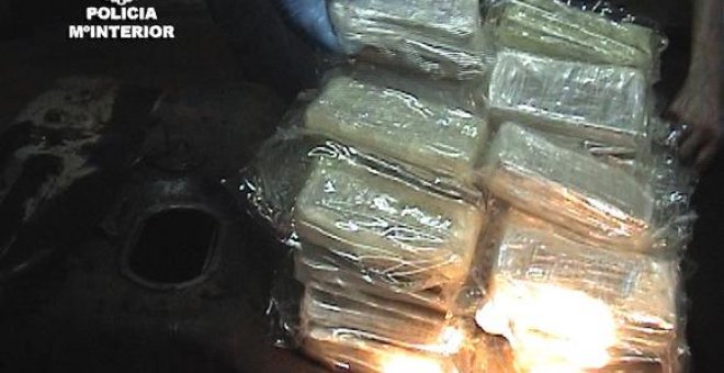 Aprehendidos más de 200 kg. de cocaína en Sevilla, oculta en un furgoneta robada