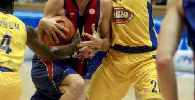 81-75. El gran partido de Ilyasova no evita la derrota del AXA Barcelona ante el Maccabi