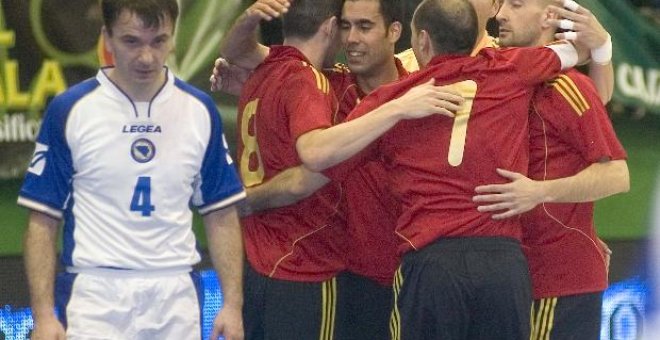 9-1. España puso en franquía la eliminatoria clasificatoria para el Mundial de Brasil