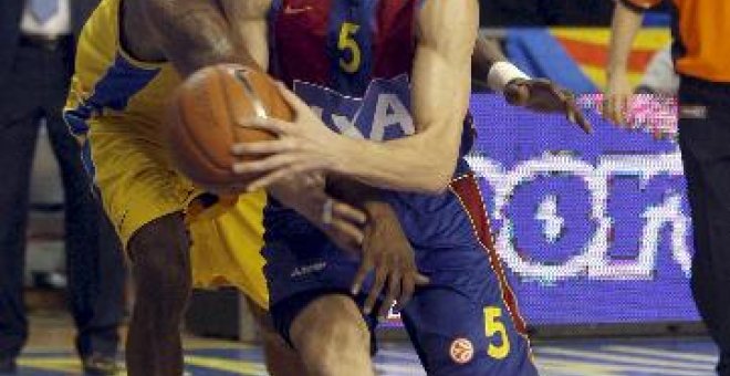 83-74. El Barcelona fuerza el tercer partido al ganar al Maccabi en el Palau