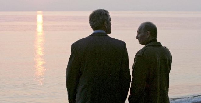 Putin elogia las habilidades de Bush como bailarín