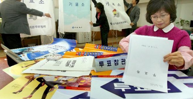 Comienza la votación para los comicios legislativos en Corea del Sur