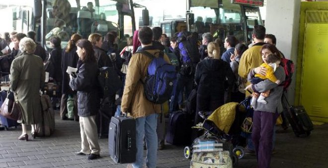 Aumenta el 2,9% el número de personas que utilizaron el transporte interurbano en febrero