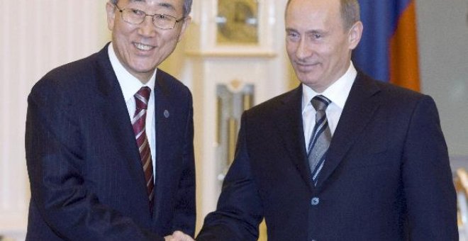 Putin resalta el papel clave de la ONU en su encuentro con Ban Ki-moon