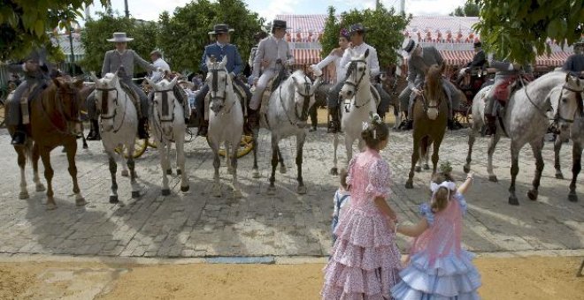 La feria registra la mayor afluencia de publico tras cuatro días de lluvia