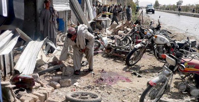 Al menos tres muertos en la explosión de una mina en el oeste afgano